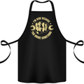 Mechanic Here Because You Broke Something Cotton Apron 100% Organic Black