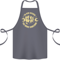 Mechanic Here Because You Broke Something Cotton Apron 100% Organic Steel