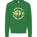 Mechanic Here Because You Broke Something Kids Sweatshirt Jumper Irish Green