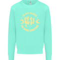 Mechanic Here Because You Broke Something Kids Sweatshirt Jumper Peppermint