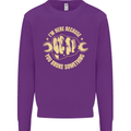 Mechanic Here Because You Broke Something Kids Sweatshirt Jumper Purple