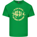 Mechanic Here Because You Broke Something Kids T-Shirt Childrens Irish Green
