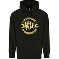 Mechanic Here Because You Broke Something Mens 80% Cotton Hoodie Black