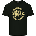 Mechanic Here Because You Broke Something Mens Cotton T-Shirt Tee Top Black