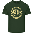 Mechanic Here Because You Broke Something Mens Cotton T-Shirt Tee Top Forest Green
