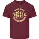 Mechanic Here Because You Broke Something Mens Cotton T-Shirt Tee Top Maroon