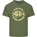 Mechanic Here Because You Broke Something Mens Cotton T-Shirt Tee Top Military Green