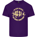 Mechanic Here Because You Broke Something Mens Cotton T-Shirt Tee Top Purple