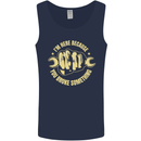 Mechanic Here Because You Broke Something Mens Vest Tank Top Navy Blue