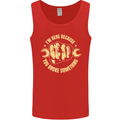 Mechanic Here Because You Broke Something Mens Vest Tank Top Red