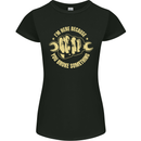 Mechanic Here Because You Broke Something Womens Petite Cut T-Shirt Black