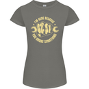 Mechanic Here Because You Broke Something Womens Petite Cut T-Shirt Charcoal