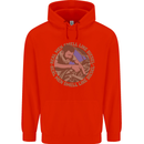 Mechanic Real Men Smell Like Diesel Childrens Kids Hoodie Bright Red