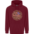 Mechanic Real Men Smell Like Diesel Childrens Kids Hoodie Maroon