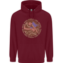 Mechanic Real Men Smell Like Diesel Childrens Kids Hoodie Maroon