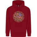 Mechanic Real Men Smell Like Diesel Childrens Kids Hoodie Red