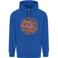 Mechanic Real Men Smell Like Diesel Childrens Kids Hoodie Royal Blue