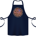 Mechanic Real Men Smell Like Diesel Cotton Apron 100% Organic Navy Blue