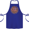 Mechanic Real Men Smell Like Diesel Cotton Apron 100% Organic Royal Blue