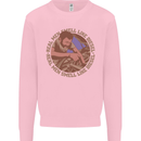 Mechanic Real Men Smell Like Diesel Kids Sweatshirt Jumper Light Pink