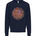 Mechanic Real Men Smell Like Diesel Kids Sweatshirt Jumper Navy Blue