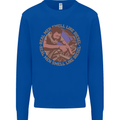 Mechanic Real Men Smell Like Diesel Kids Sweatshirt Jumper Royal Blue