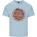 Mechanic Real Men Smell Like Diesel Kids T-Shirt Childrens Light Blue