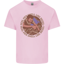 Mechanic Real Men Smell Like Diesel Kids T-Shirt Childrens Light Pink