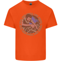 Mechanic Real Men Smell Like Diesel Kids T-Shirt Childrens Orange