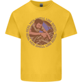 Mechanic Real Men Smell Like Diesel Kids T-Shirt Childrens Yellow