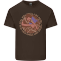 Mechanic Real Men Smell Like Diesel Mens Cotton T-Shirt Tee Top Dark Chocolate