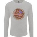 Mechanic Real Men Smell Like Diesel Mens Long Sleeve T-Shirt Sports Grey