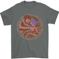 Mechanic Real Men Smell Like Diesel Mens T-Shirt 100% Cotton Charcoal