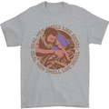 Mechanic Real Men Smell Like Diesel Mens T-Shirt 100% Cotton Sports Grey