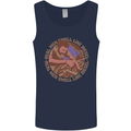 Mechanic Real Men Smell Like Diesel Mens Vest Tank Top Navy Blue
