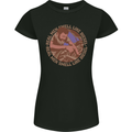 Mechanic Real Men Smell Like Diesel Womens Petite Cut T-Shirt Black
