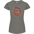 Mechanic Real Men Smell Like Diesel Womens Petite Cut T-Shirt Charcoal