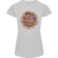 Mechanic Real Men Smell Like Diesel Womens Petite Cut T-Shirt Sports Grey