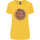 Mechanic Real Men Smell Like Diesel Womens Wider Cut T-Shirt Yellow