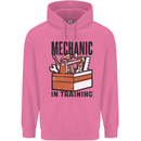 Mechanic in Training Funny Childrens Kids Hoodie Azalea