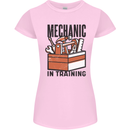 Mechanic in Training Funny Womens Petite Cut T-Shirt Light Pink