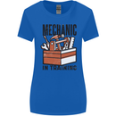 Mechanic in Training Funny Womens Wider Cut T-Shirt Royal Blue