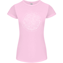 Mechanical Watch Line Drawing Timepiece Womens Petite Cut T-Shirt Light Pink