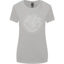 Mechanical Watch Line Drawing Timepiece Womens Wider Cut T-Shirt Sports Grey