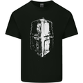 Medieval Helmet Gym Training Top Bodybuilding Kids T-Shirt Childrens Black