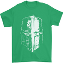 Medieval Helmet Gym Training Top Bodybuilding Mens T-Shirt Cotton Gildan Irish Green