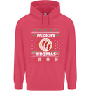 Merry BBQMAS Funny Christmas BBQ Xmas Childrens Kids Hoodie Heliconia