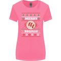 Merry BBQMAS Funny Christmas BBQ Xmas Womens Wider Cut T-Shirt Azalea