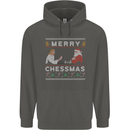Merry Chessmass Funny Chess Player Childrens Kids Hoodie Storm Grey