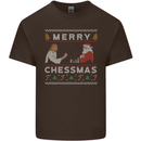 Merry Chessmass Funny Chess Player Kids T-Shirt Childrens Chocolate
